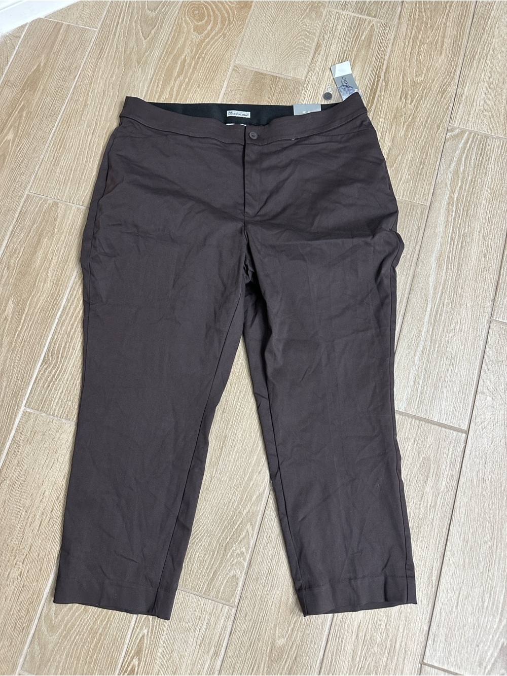 Catherines Brown universal pants- Straight Leg